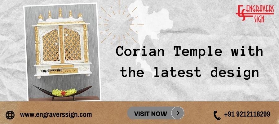 Corian Temple with the Latest Design